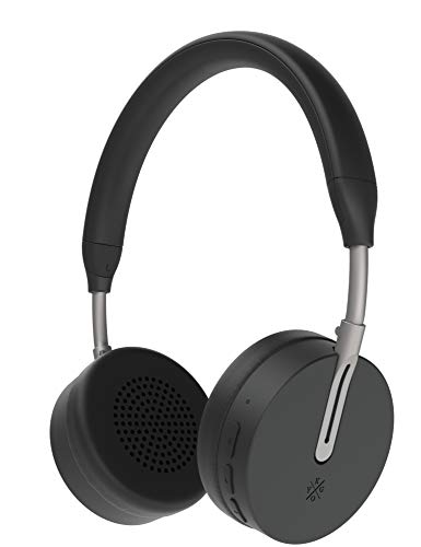 Kygo A6/500 Wireless On-Ear Kopfhörer (Bluetooth Kopfhörer mit Mikrofon und NFC-Funktion für iPhone iOS und Android, 18 Stunden Akkulaufzeit) Schwarz von Kygo
