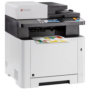 KYOCERA ECOSYS M5526cdw Life Plus 4 in 1 Farblaser-Multifunktionsdrucker grau von Kyocera