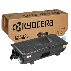 KYOCERA TK-3160 schwarz Toner KYOCERA TK-3160 schwarz Toner von Kyocera