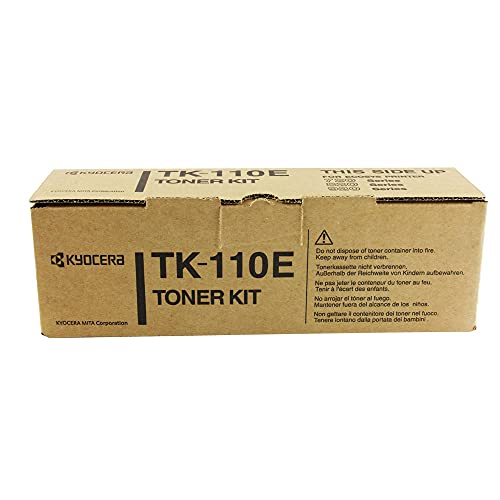 Kyocera 1T02FV0DE1 TK-110E Tonerkartusche 2.000 Seiten, schwarz von Kyocera