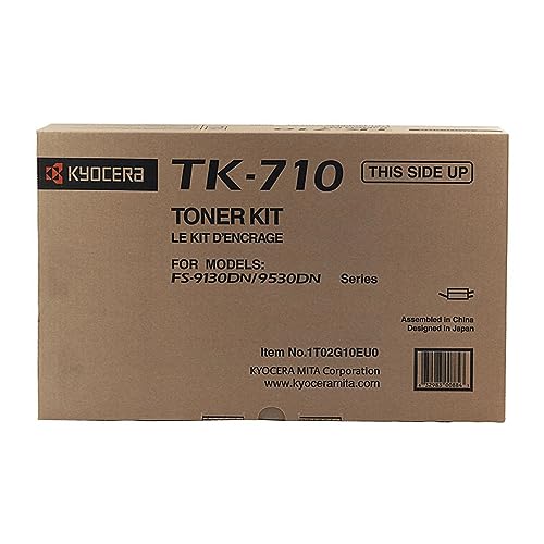 Kyocera 1T02G10EU0 TK-710 (EU) Tonerkartusche 40.000 Seiten, schwarz von Kyocera