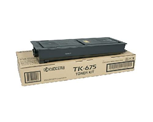 Kyocera 1T02H00EU0 TK-675 Tonerkartusche 20.000 Seiten, schwarz von Kyocera