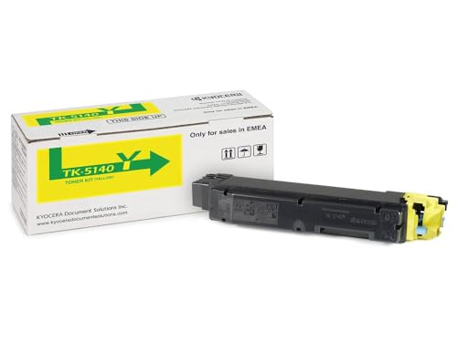 Kyocera 4105487 1T02NRANL0 TK-5140Y Tonerkartusche 5 Seiten gelb von Kyocera