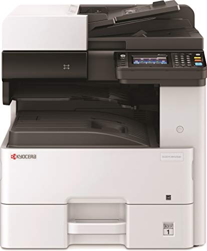 Kyocera Ecosys M4125idn Laserdrucker Multifunktionsgerät Schwarz Weiss. 25 Seiten A4 pro Minute. Din A3 Drucker. Drucker Scanner Kopierer, USB 2.0, 1.200 dpi, Duplex von Kyocera