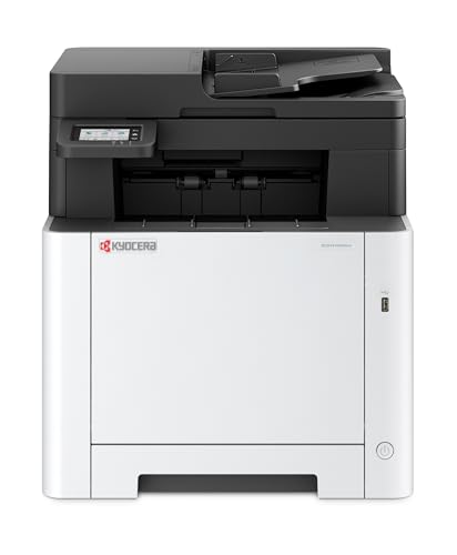 Kyocera Ecosys MA2101cfx Farblaserdrucker Multifunktionsgerät. Drucker Scanner Kopierer, Faxgerät. Multifunktionsdrucker inkl. LAN, USB 2.0 und Mobile-Print-Funktion von Kyocera