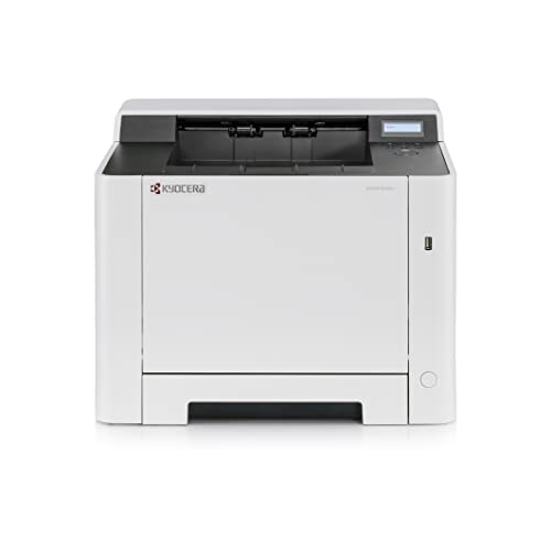 Kyocera Ecosys PA2100cx/Plus Laserdrucker Farbe. 21 Seiten pro Minute. Farblaserdrucker inkl. LAN, USB 2.0 und Mobile-Print, Farbdrucker inklusive 3 Jahre Full Service Vor-Ort von Kyocera