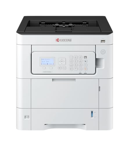 Kyocera Ecosys PA3500cx/Plus Laserdrucker Farbe: 35 Seiten pro Minute. Farblaserdrucker inkl. Mobile Print-Funktion. Farbdrucker inklusive 3 Jahre Full Service Vor-Ort von Kyocera