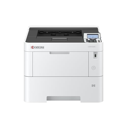 Kyocera Ecosys PA4500x Laserdrucker Schwarz Weiss, Duplex-Einheit, 45 Seiten pro Minute, Kyocera Laserdrucker mit 100+500 Blatt Zufuhr, Gigabit LAN. Laserdrucker mit Mobile Print von Kyocera