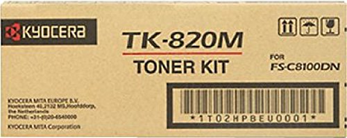 Kyocera FSC8100DN TK820 M Toner Magenta von Kyocera