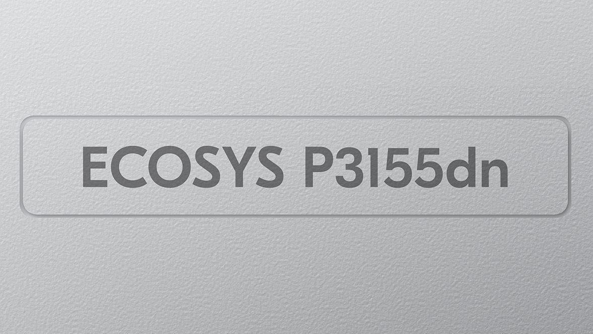 Kyocera Klimaschutz-System Ecosys P3155dn Laserdrucker (Duplex-Einheit, 55 Seiten pro Minute. Inkl. Mobile Print Funktion) schwarz-weiß (1102TR3NL0) von Kyocera