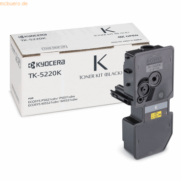 Kyocera Kyocera Toner TK-5220K Schwarz (ca. 1.200 Seiten) von Kyocera