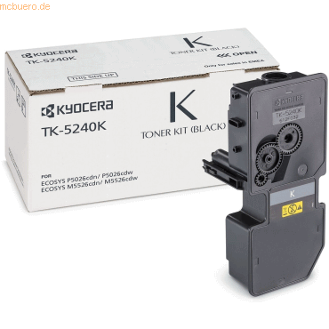 Kyocera Kyocera Toner TK-5240K Schwarz (ca. 4.000 Seiten) von Kyocera