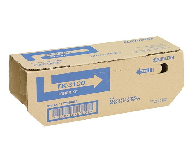 Kyocera Lasertoner TK-3100 sw 1T02MS0NL0 Kyocera Lasertoner TK-3100 sw 1T02MS0NL0 von Kyocera