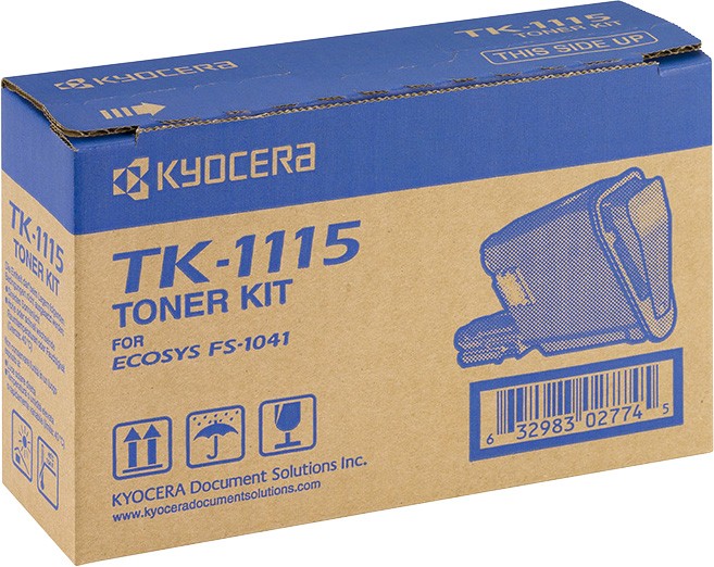 Kyocera Lasertoner TK-1115 schwarz 1.600 Seiten Kyocera Lasertoner TK-1115 schwarz 1.600 Seiten von Kyocera