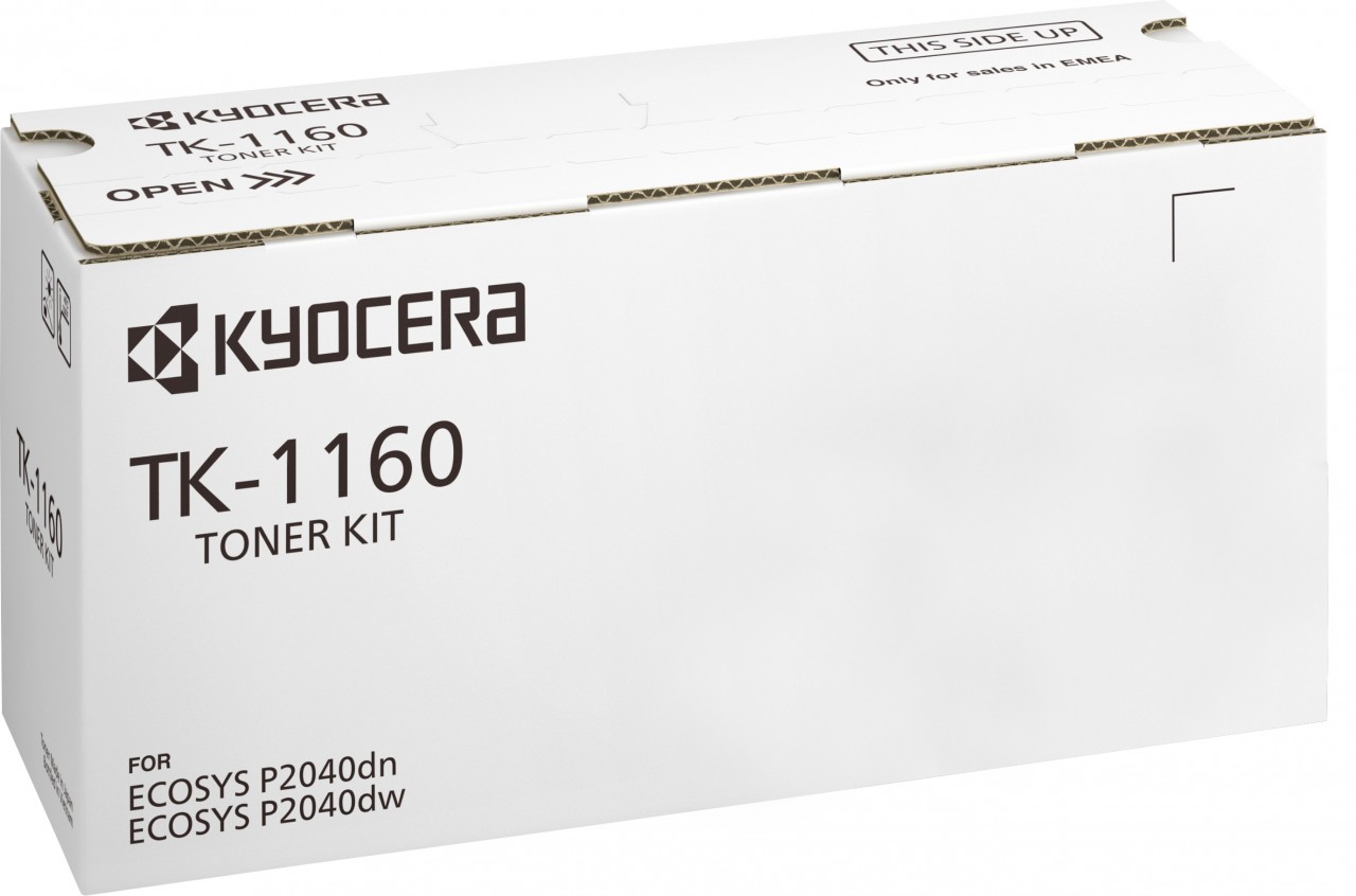 Kyocera Lasertoner TK-1160 schwarz 7.200 Seiten Kyocera Lasertoner TK-1160 schwarz 7.200 Seiten von Kyocera