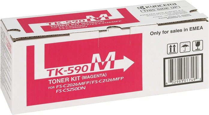 Kyocera Lasertoner TK-590M magenta 6.000 Seiten Kyocera Lasertoner TK-590M magenta 6.000 Seiten von Kyocera