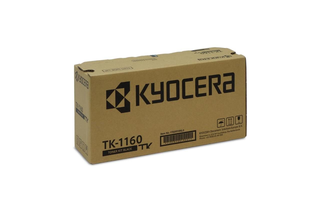 Kyocera Original TK-1160 Toner schwarz 7.200 Seiten (1T02RY0NL0) für P2235, P... von Kyocera