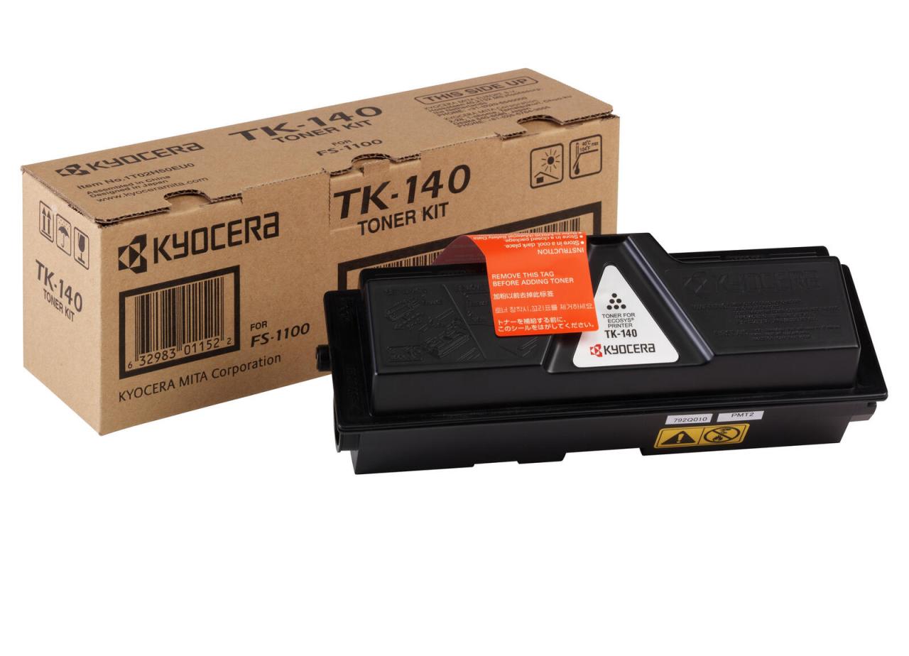 Kyocera Original TK-140 Toner schwarz 4.000 Seiten (1T02H50EU0) von Kyocera