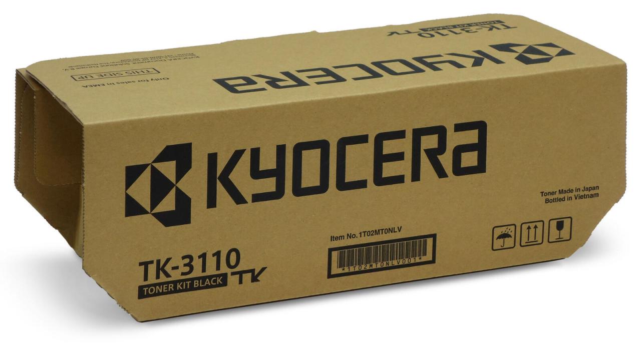Kyocera Original TK-3110 Toner schwarz 15.500 Seiten (1T02MT0NL0) von Kyocera
