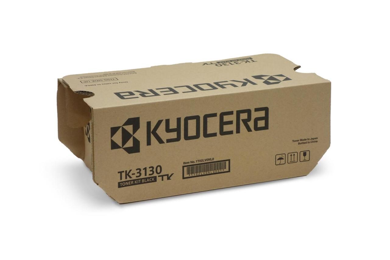 Kyocera Original TK-3130 Toner schwarz 25.000 Seiten (1T02LV0NL0) für M3550, ... von Kyocera
