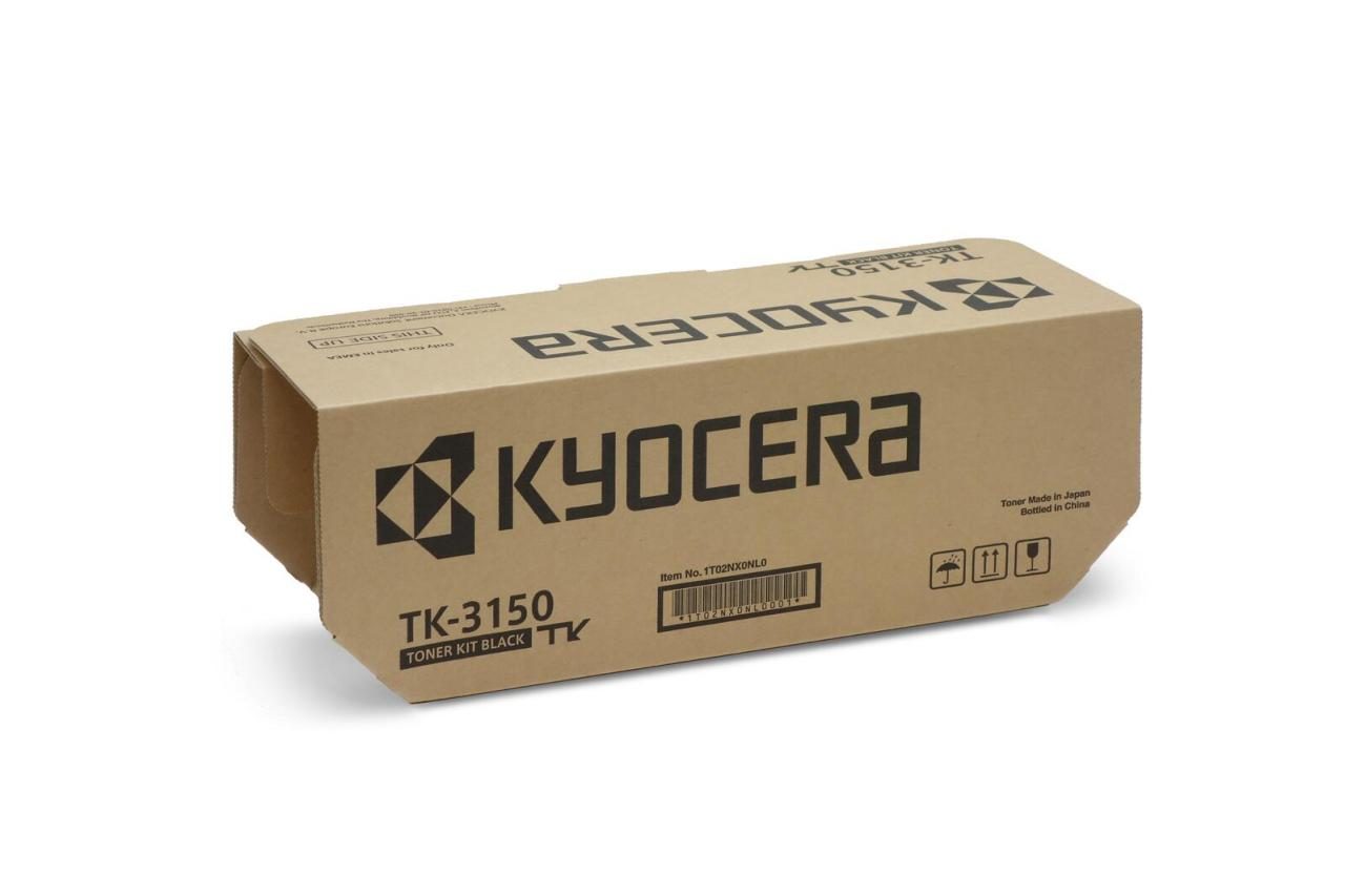 Kyocera Original TK-3150 Toner schwarz 14.500 Seiten (1T02NX0NL0) von Kyocera