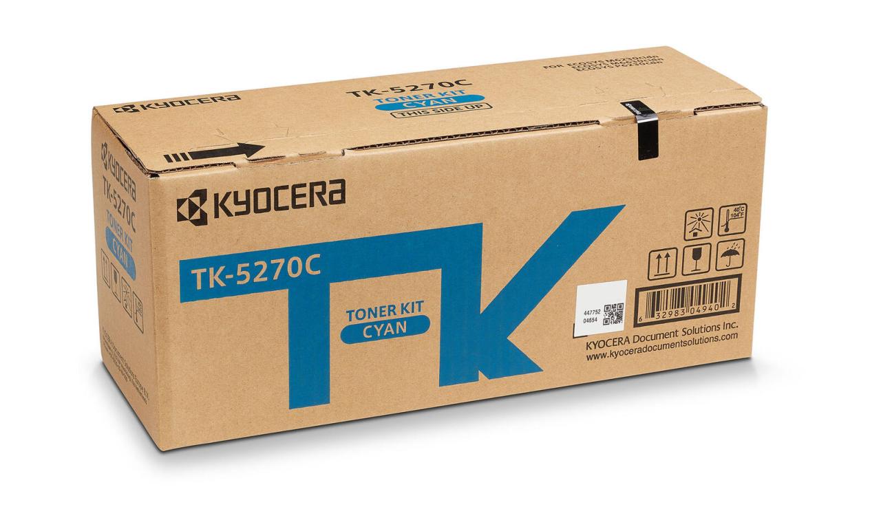 Kyocera Original TK-5270C Toner cyan 6.000 Seiten (1T02TVCNL0) von Kyocera