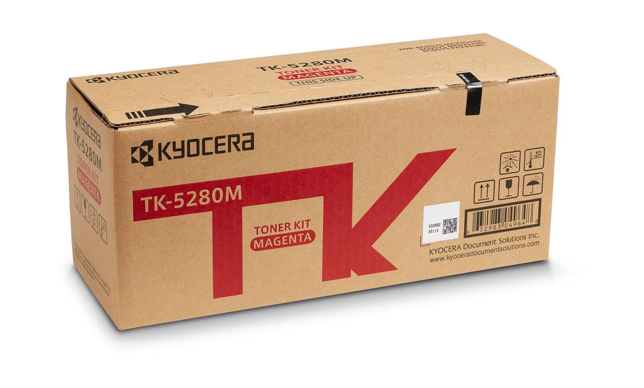 Kyocera Original TK-5280M Toner - magenta (1T02TWBNL0) von Kyocera