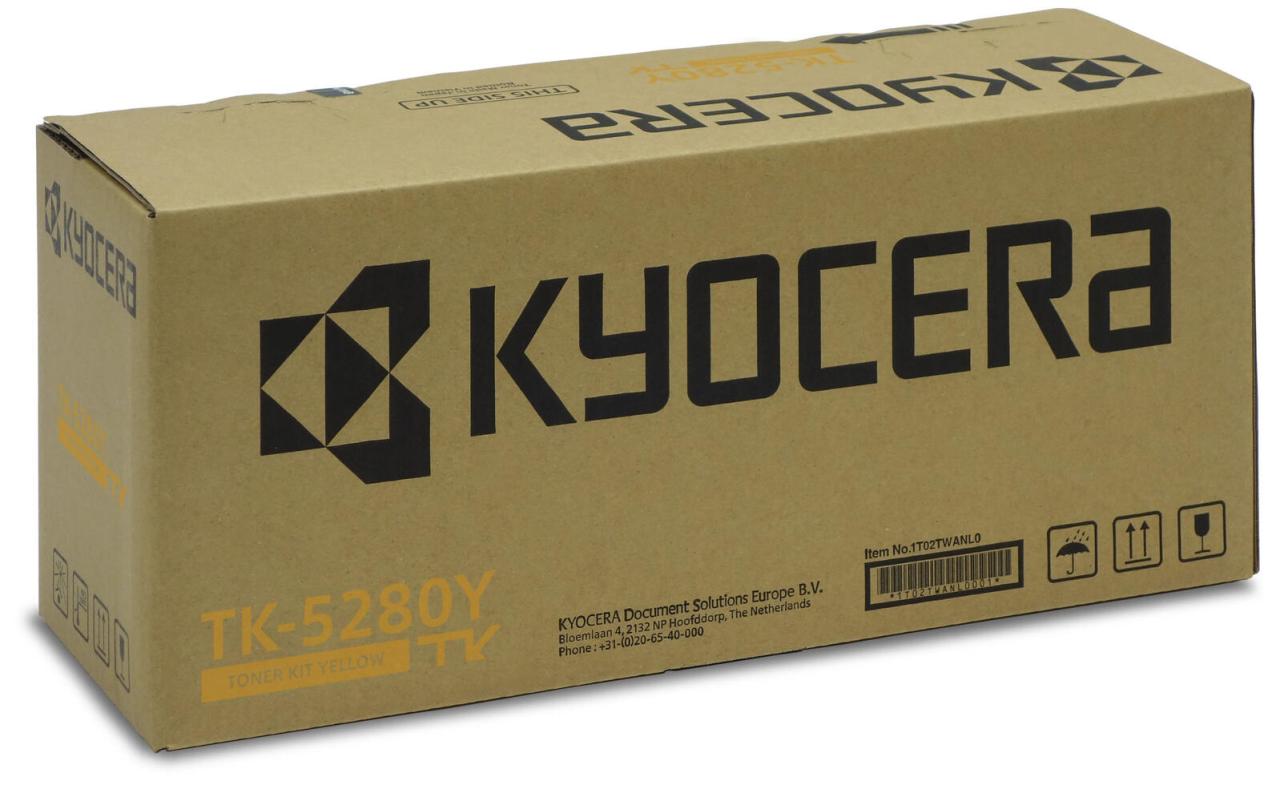 Kyocera Original TK-5280Y Toner - gelb (1T02TWANL0) von Kyocera