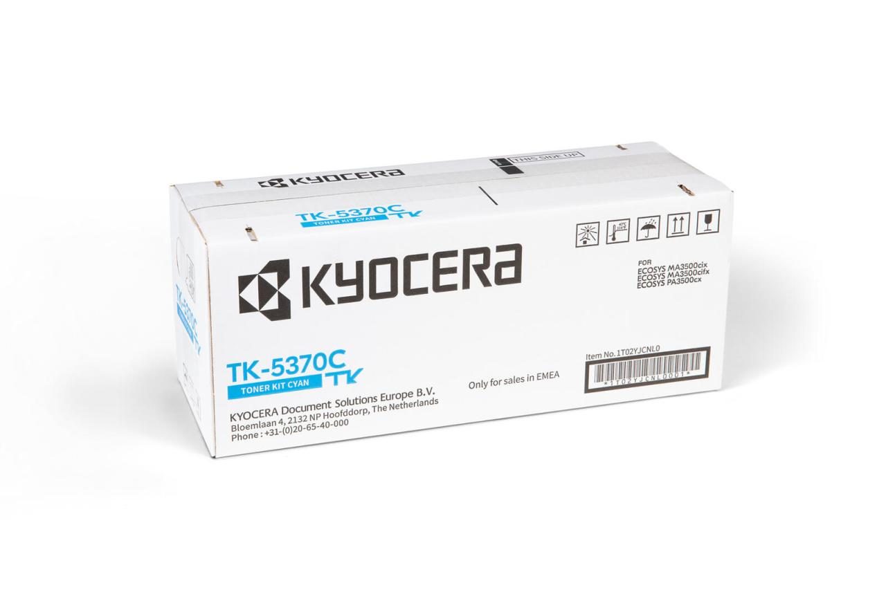 Kyocera Original TK-5370C Toner cyan 5.000 Seiten (1T02YJCNL0) von Kyocera