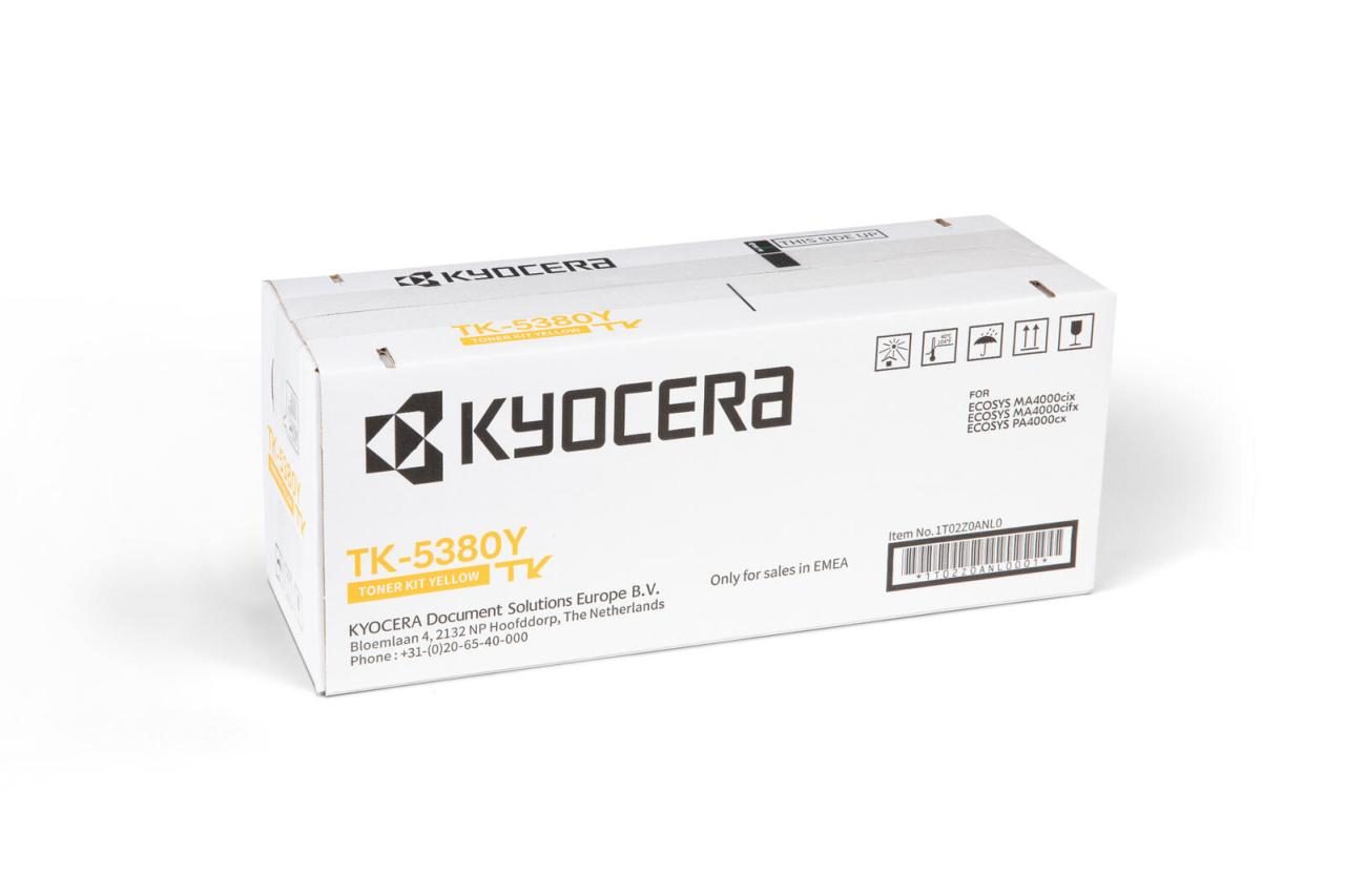 Kyocera Original TK-5380Y Toner - gelb 11.000 Seiten (1T02Z0ANL0) von Kyocera