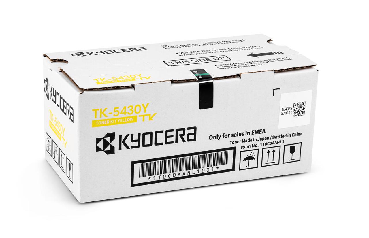 Kyocera Original TK-5430Y Toner - gelb (1T0C0AANL1) von Kyocera
