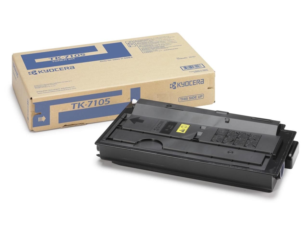 Kyocera Original TK-7105 Toner schwarz 20.000 Seiten (1T02P80NL0) für TASKalf... von Kyocera