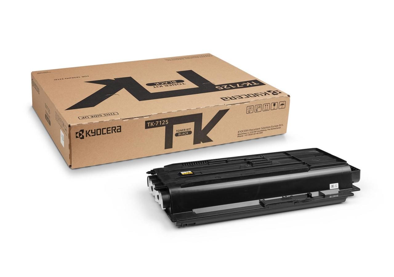 Kyocera Original TK-7125 Toner schwarz 20.000 Seiten für TASKalfa 3212i von Kyocera