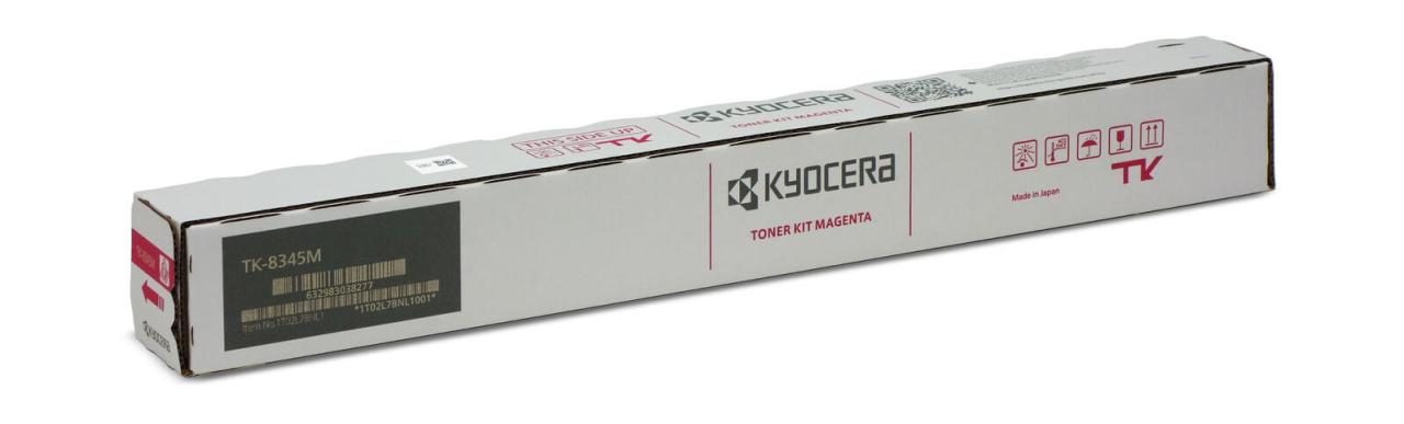 Kyocera Original TK-8345M Toner - magenta (1T02L7BNL0) von Kyocera