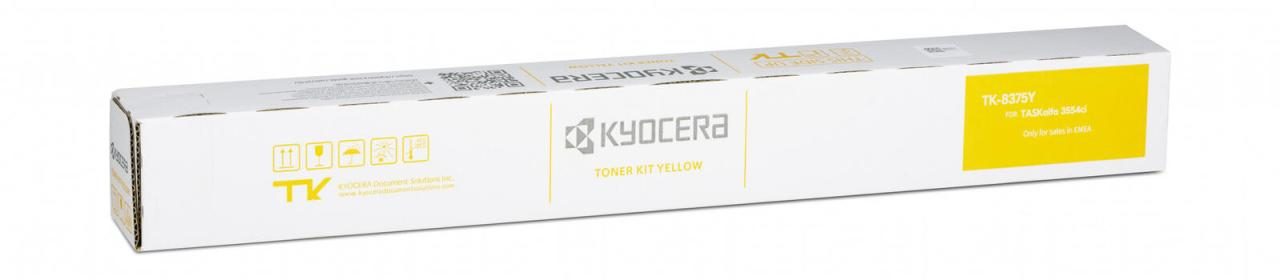 Kyocera Original TK-8375Y Toner - gelb (1T02XDANL0) von Kyocera