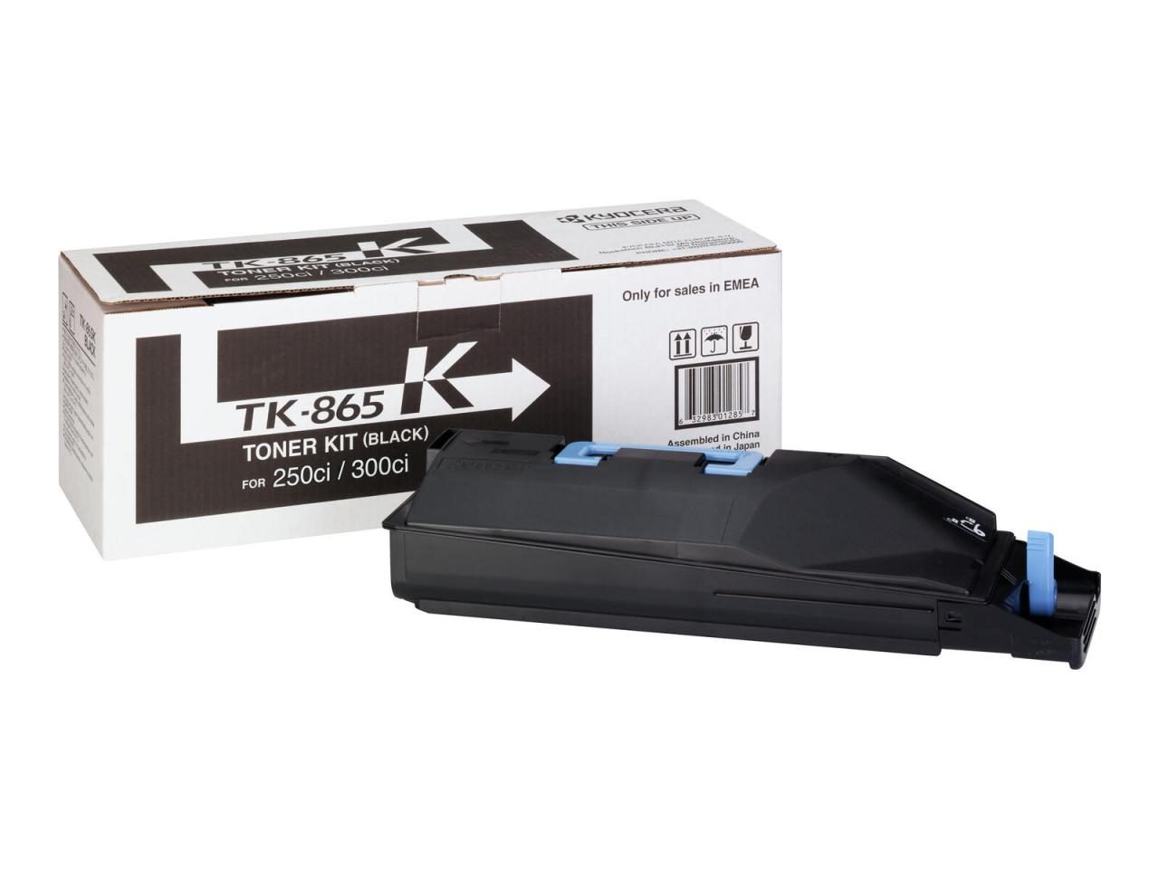 Kyocera Original TK-865K Toner schwarz 20.000 Seiten (1T02JZ0EU0) für TASKalf... von Kyocera