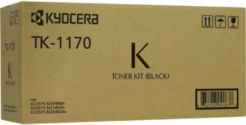 Kyocera TK-1170 Original Toner-Kartusche Schwarz 1T02S50NL0. Kompatibel für ECOSYS M2040dn, ECOSYS M2540dn, ECOSYS M2640idw von Kyocera