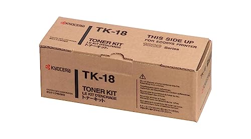 Kyocera TK-18 Black 7200 Page Yield Toner Cartridge for Mita FS-1020D Printer 370QB0KM by Kyocera von Kyocera