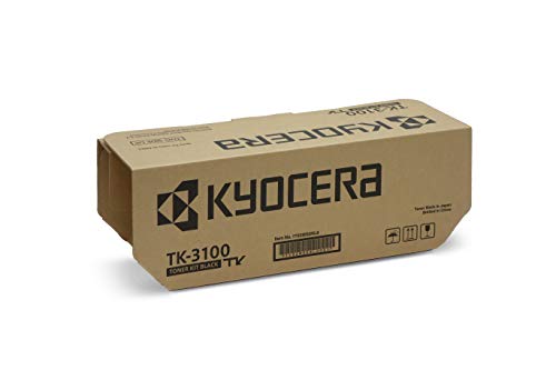 Kyocera TK-3100 Original Toner-Kartusche Schwarz 1T02MS0NL0. Kompatibel für ECOSYS M3040dn / M3540dn, FS-2100D, FS-2100DN, FS-4100DN, FS-4200DN, FS-4300DN von Kyocera