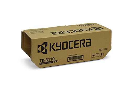 Kyocera TK-3110 Original Toner-Kartusche 1T02MT0NL0 Schwarz. Kompatibel für FS-4100DN, FS-4200DN, FS-4300DN von Kyocera
