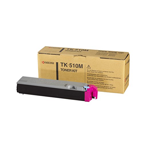 Kyocera TK-510M Magenta. Original Toner-Kartusche 1T02F3BEU0. Kompatibel für FS-C5020N, FS-C5025N, FS-C5030N Kyocera TK-510M Magenta. Original Toner-Kartusche 1T02F3BEU0. Kompatibel für FS-C5020N, FS-C5025N, FS-C5030N von Kyocera