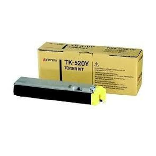 Kyocera TK-520Y Gelb. Original Toner-Kartusche 1T02HJAEU0. Kompatibel für FS-C5015N Kyocera TK-520Y Gelb. Original Toner-Kartusche 1T02HJAEU0. Kompatibel für FS-C5015N von Kyocera