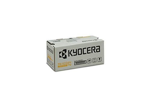 Kyocera TK-5220Y Original Toner-Kartusche Gelb 1T02R9ANL1. Für ECOSYS M5521cdn, ECOSYS M5521cdw, ECOSYS P5021cdn, ECOSYS P5021cdw. von Kyocera