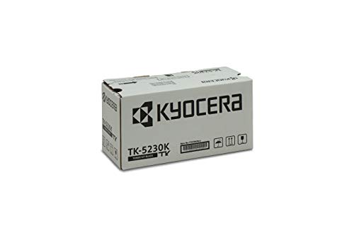 Kyocera TK-5230K Original Toner-Kartusche Schwarz 1T02R90NL0. Für ECOSYS M5521cdn, ECOSYS M5521cdw, ECOSYS P5021cdn, ECOSYS P5021cdw., XL von Kyocera