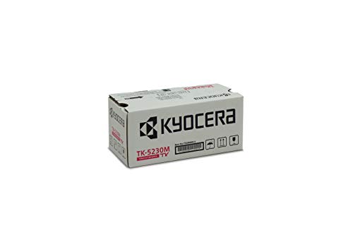 Kyocera TK-5230M Original-Toner Magenta 1T02R9BNL0. Toner Drucker ECOSYS M5521cdn, ECOSYS M5521cdw, ECOSYS P5021cdn, ECOSYS P5021cdw. von Kyocera