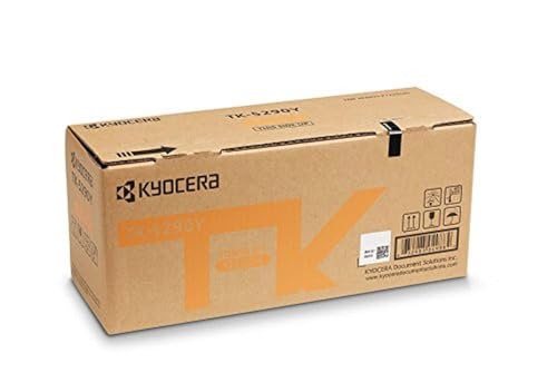 Kyocera TK-5290Y Toner Gelb. Original Tonerkartusche 1T02TXANL0. Toner Drucker kompatibel für P7240cdn. Drucker Toner für bis zu 13000 Seiten Kyocera TK-5290Y Toner Gelb. Original Tonerkartusche 1T02TXANL0. Toner Drucker kompatibel für P7240cdn. Drucker Toner für bis zu 13000 Seiten von Kyocera