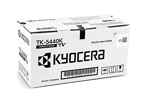 Kyocera TK-5440K Schwarz. Original Toner-Kartusche. Kompatibel für PA2100cx, PA2100cwx, MA2100cfx und MA2100cwfx, XL von Kyocera