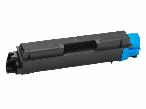 Kyocera TK-580C Toner Cyan, Original Tonerkartusche 1T02KTCNL0. Kompatibel für FS-C5150DN, Ecosys P6021cdn von Kyocera