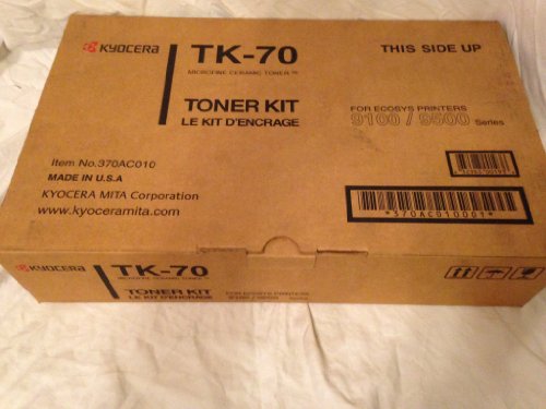Kyocera TK-70 Laser Toner & Cartridge – Laser Toner & Cartridges (Black, 40000 Pages, Laser) von Kyocera