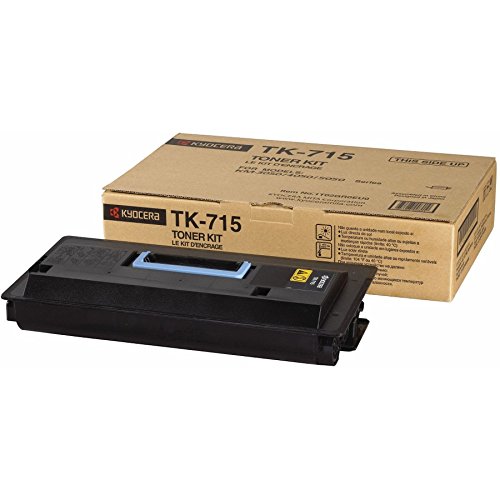 Kyocera TK-715 Tonerkartusche für Laserdrucker (34.000 Seiten, Laser), Schwarz von Kyocera